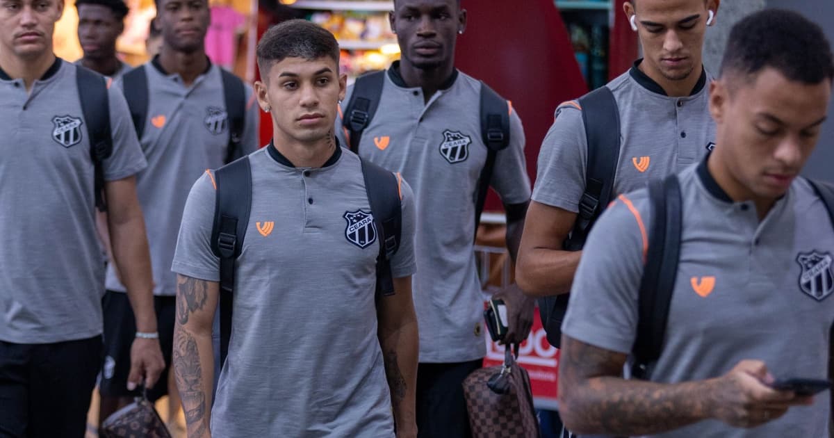Ceará relaciona apenas um titular para a estreia na Copa do Nordeste contra a Juazeirense