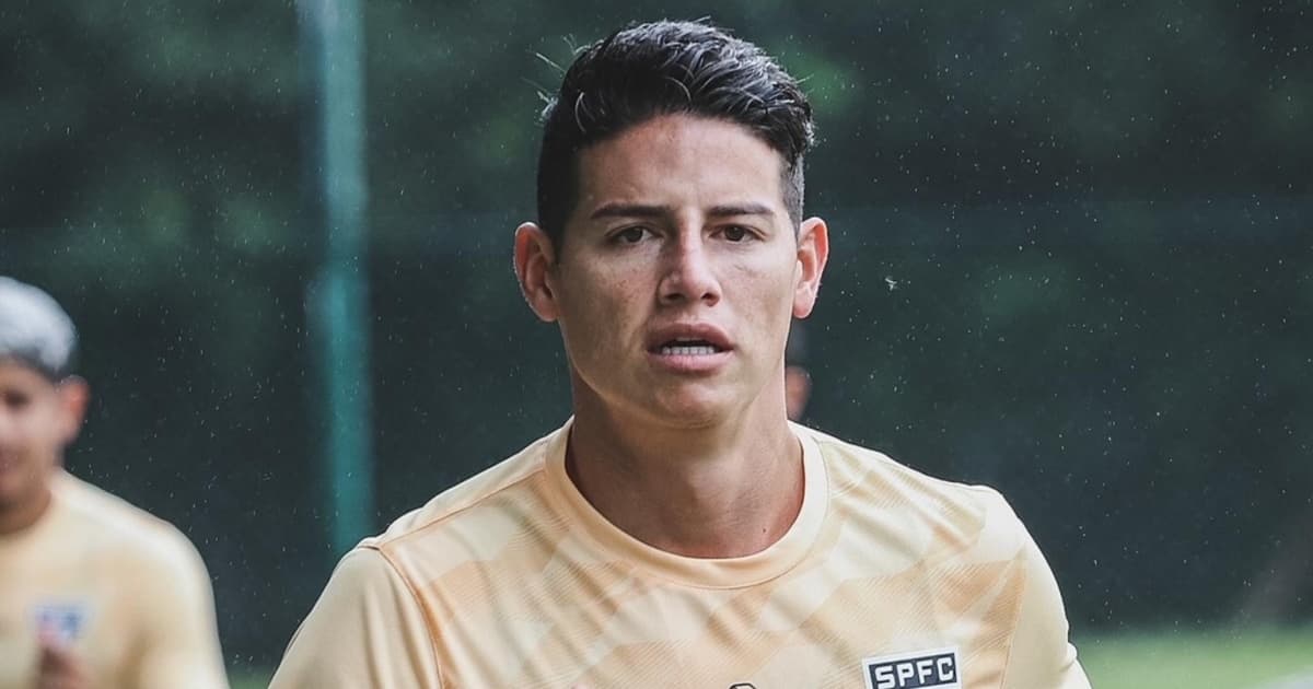 James Rodríguez não viajou com a delegação do São Paulo para a final da Supercopa Rei