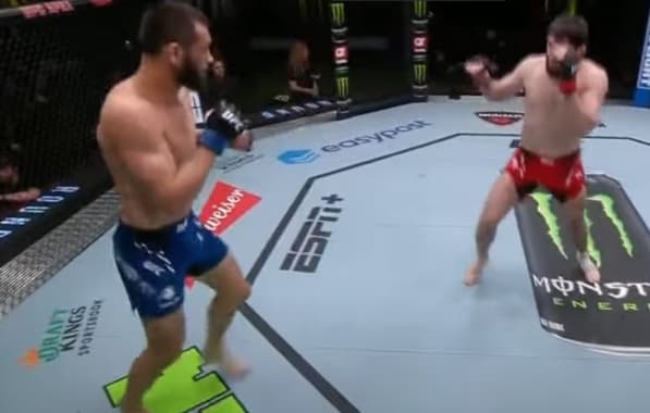 UFC Vegas 85: Duelo entre Khizriev e Muradov termina em frustração com “golpe” acidental