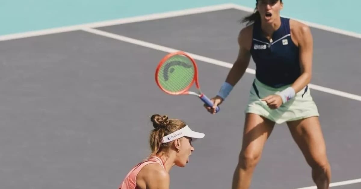 Tênis: Bia Haddad e Luisa Stefani vencem na estreia de duplas em Abu Dhabi