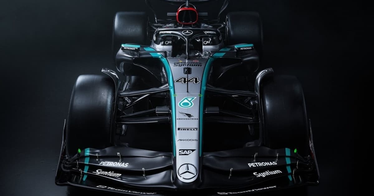 Mercedes lança W15, último carro de Lewis Hamilton pela equipe