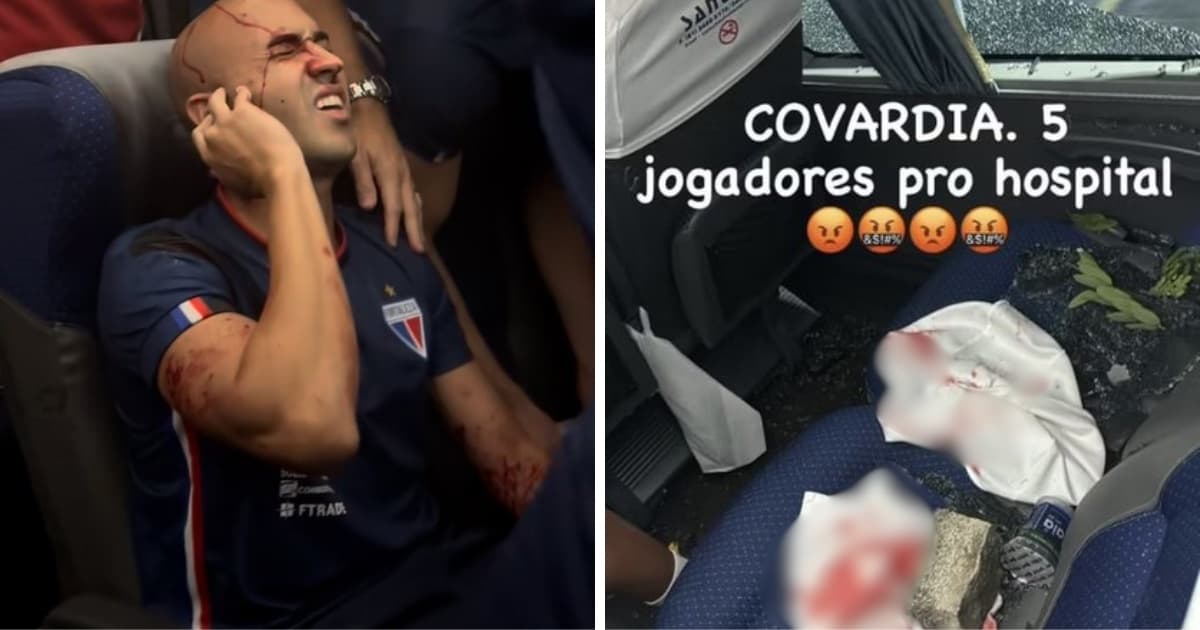 Sport publica nota repudiando atentado sofrido pela delegação do Fortaleza: "Atos não condizem com a conduta da torcida"