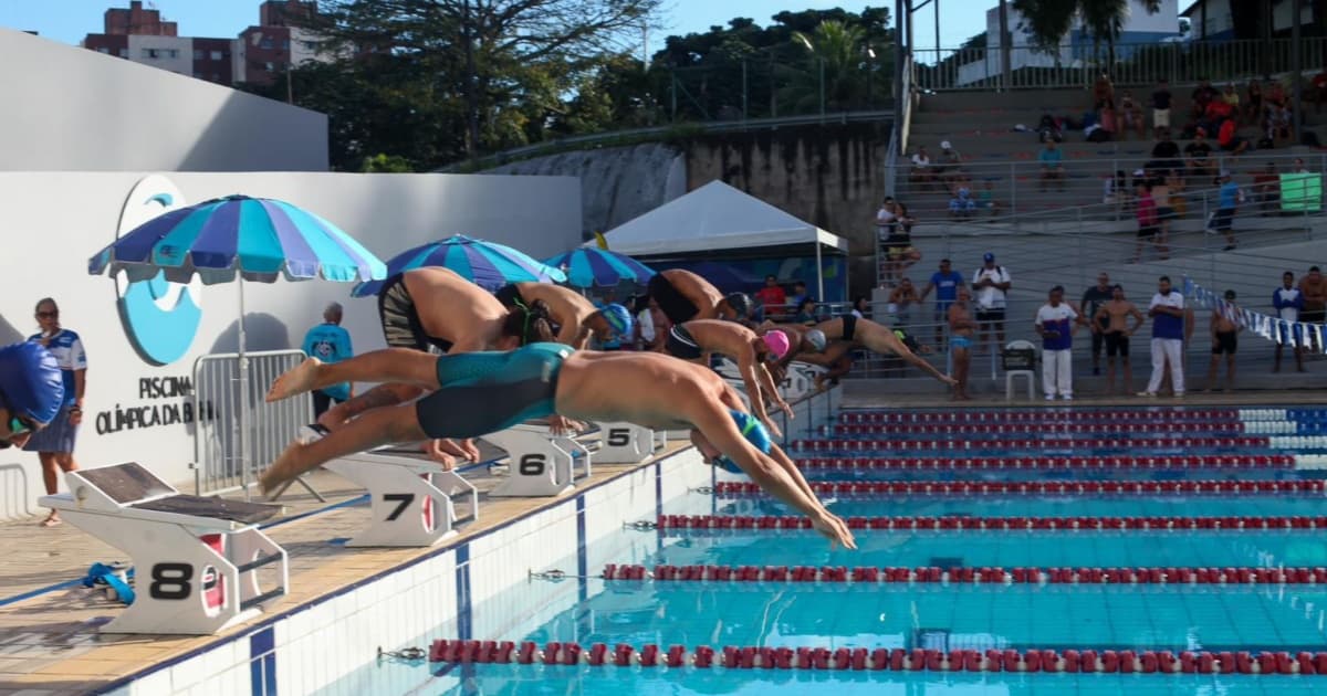 Piscina Olímpica da Bahia recebe o 1º Concurso Master de Natação 2024 neste sábado