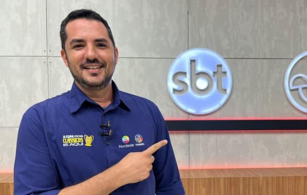 Gustavo Castelucci é convidado pela TV Aratu para comentar partida entre Ceará e Bahia, pela Copa do Nordeste