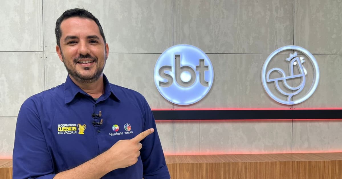 Gustavo Castelucci é convidado pela TV Aratu para comentar partida entre Ceará e Bahia, pela Copa do Nordeste