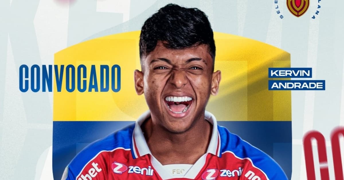 Fortaleza anuncia a convocação de Kervin Andrade, atleta do clube, para a Seleção Venezuelana principal
