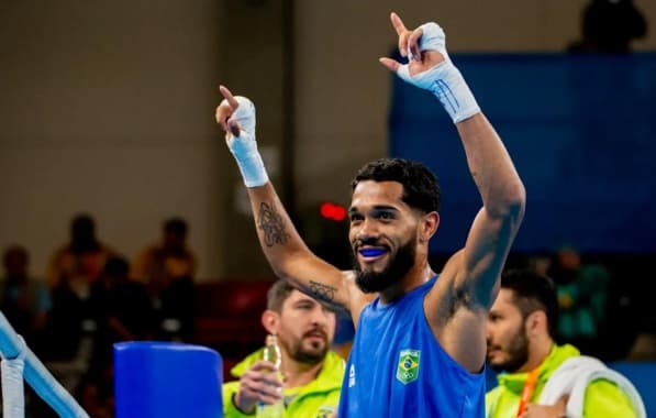 Luiz Oliveira Bolinha garante a vaga no boxe brasileiro nos jogos Olímpicos de Paris 2024