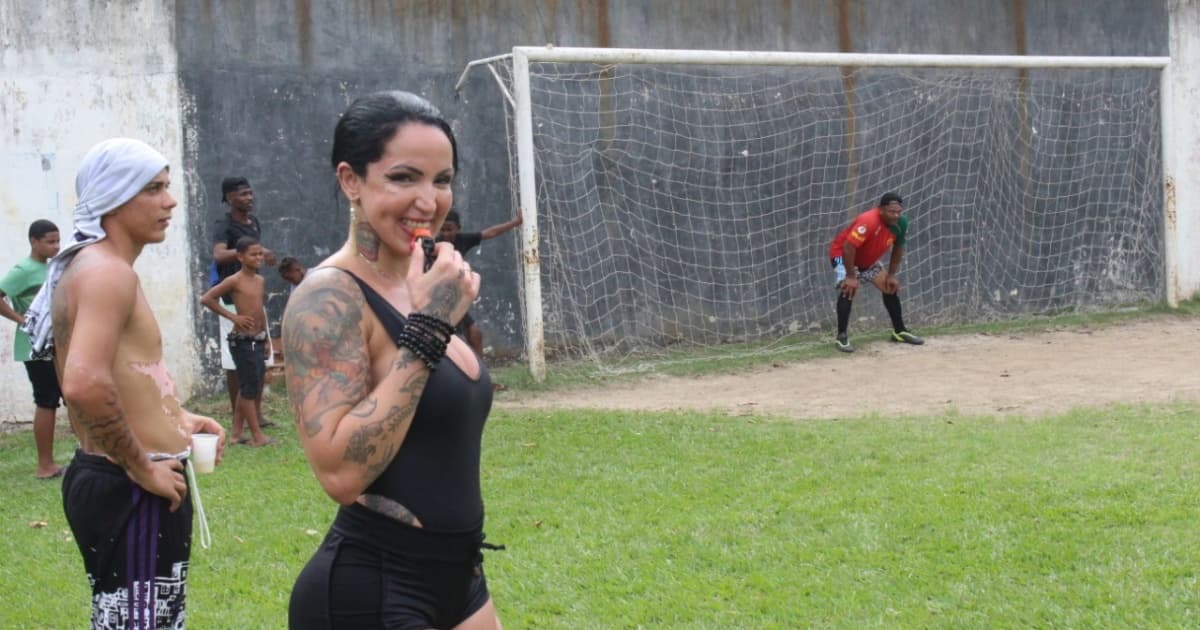 Ex-atriz pornô, Elisa Sanches tem planos para ser árbitra de futebol e destaca: "Meu maior medo é o preconceito"