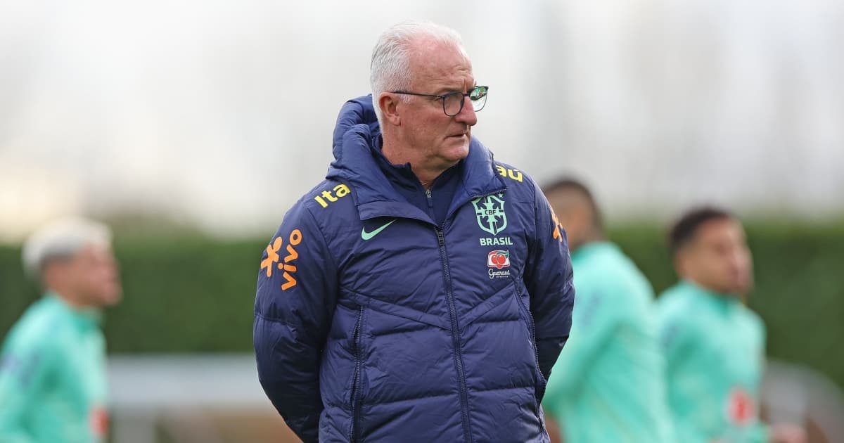 Visando a Inglaterra, Dorival Júnior comanda primeiro treinamento da Seleção Brasileira