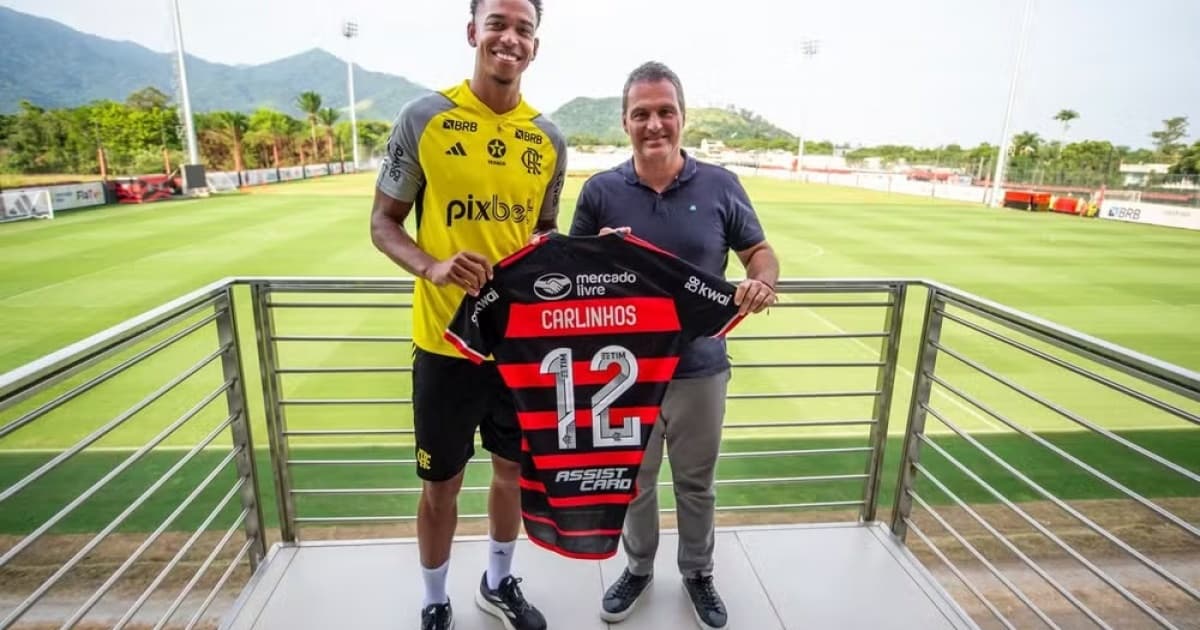 Anunciado oficialmente, ex-atacante do Nova Iguaçu se declara ao Flamengo: "Sonhei desde criança com isso"