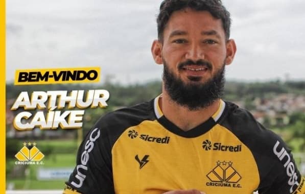 Ex-Bahia, Arthur Caíke é anunciado como novo reforço do Criciúma
