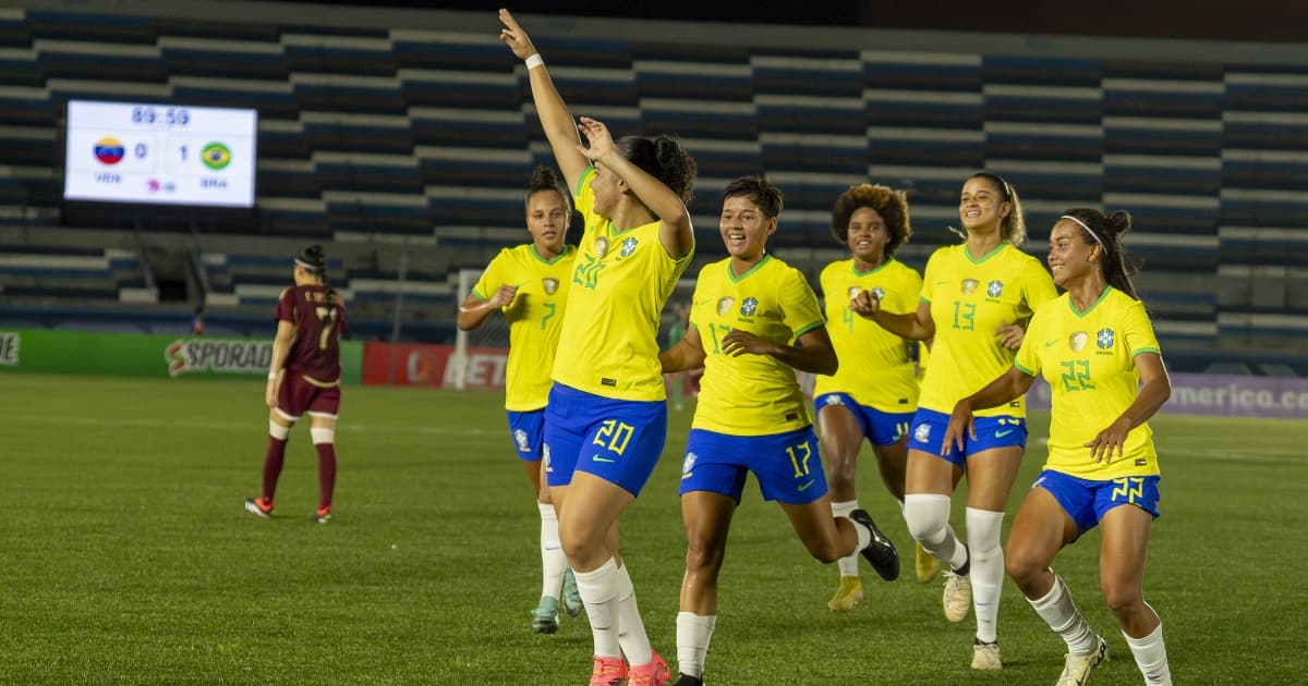Seleção Brasileira feminina é decacampeã do Sul-Americano sub-20