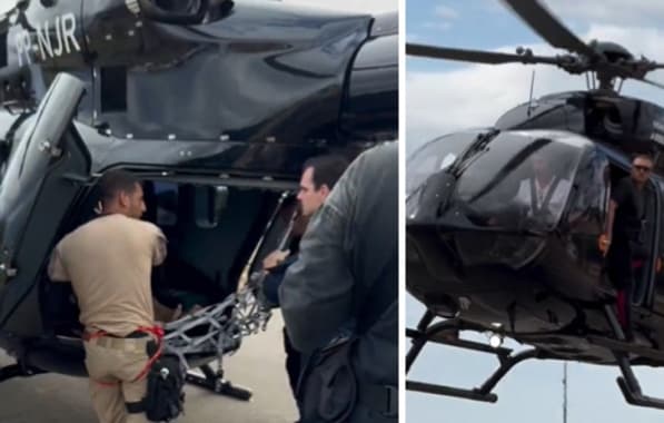 Helicóptero de Neymar salva mulher em estado grave no Rio Grande do Sul