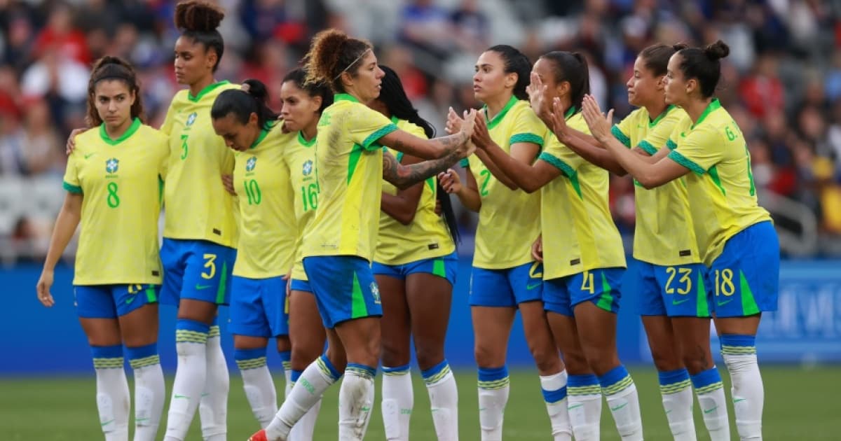 Confira programação da Seleção Brasileira Feminina para amistoso em Salvador