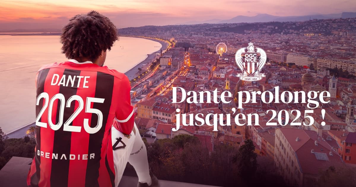 Dante renova por mais uma temporada com o Nice
