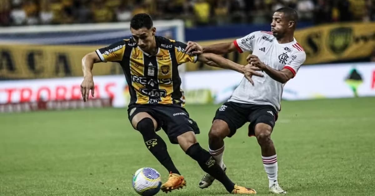 De la Cruz sofre trauma no joelho durante vitória na Copa do Brasil e preocupa o Flamengo