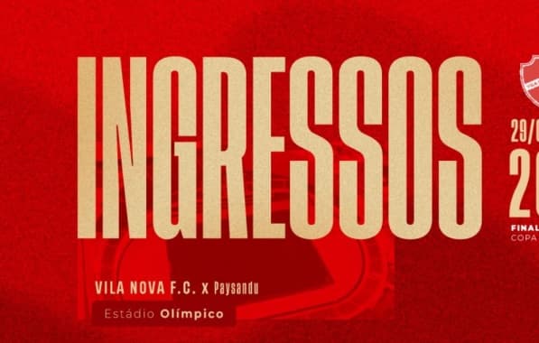 Após sofrer goleada de 6 a 0 na ida, Vila Nova cobra R$200 em ingressos na final da Copa Verde