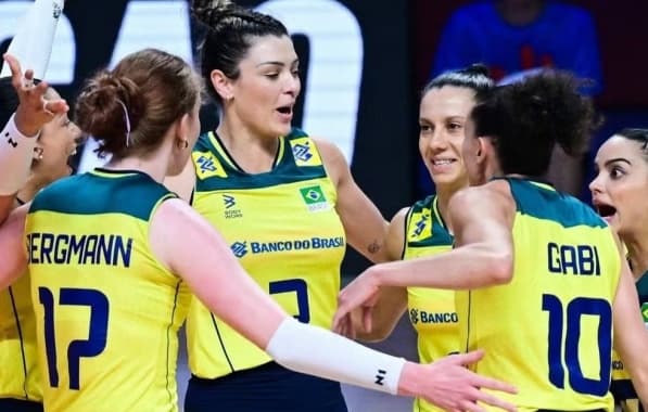 Brasil vence a Tailândia e quebra recorde na Liga das Nações feminina de vôlei