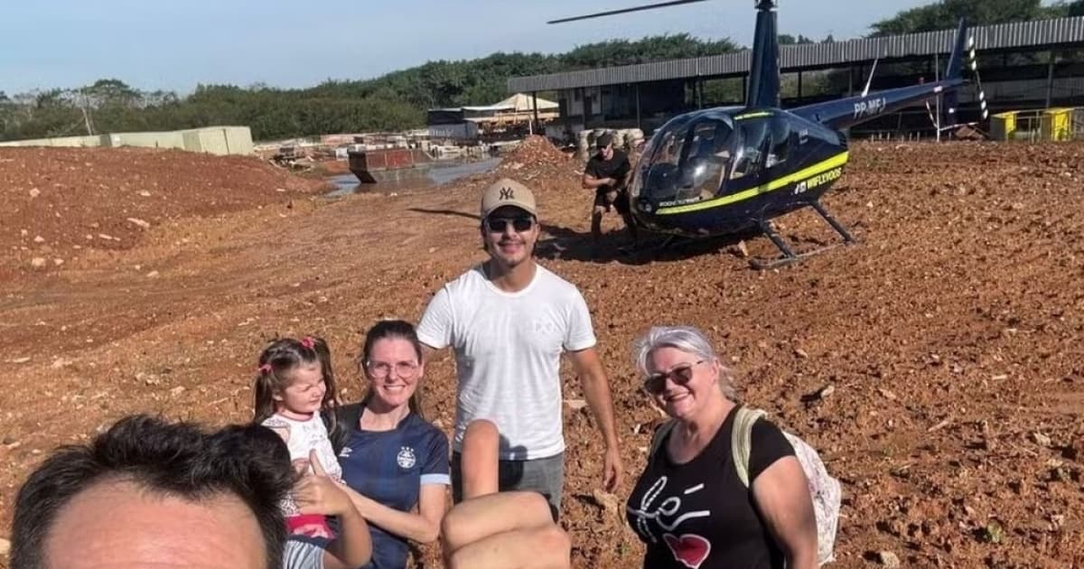 Ex-Vitória, Marcelo Moreno movimenta valor milionário e 11 helicópteros em ajuda no RS