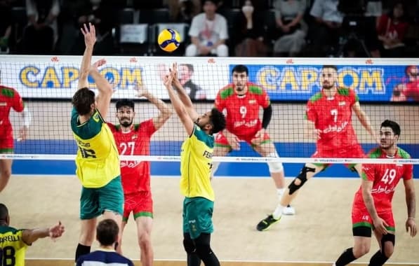 Brasil bate o Irã e conquista quarta vitória na Liga das Nações Masculina de Vôlei