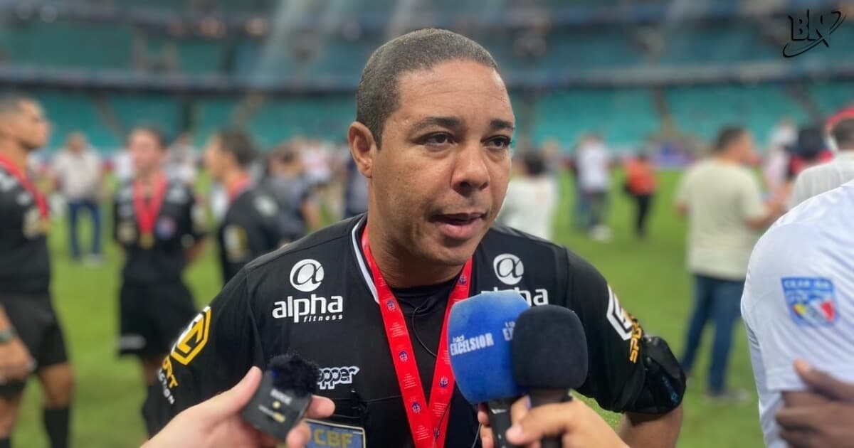 Emerson Ricardo apita final da Copa do Nordeste entre CRB e Fortaleza