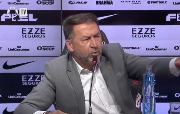 Presidente do Corinthians questiona idoneidade de patrocínio do clube: "Existe isso?"