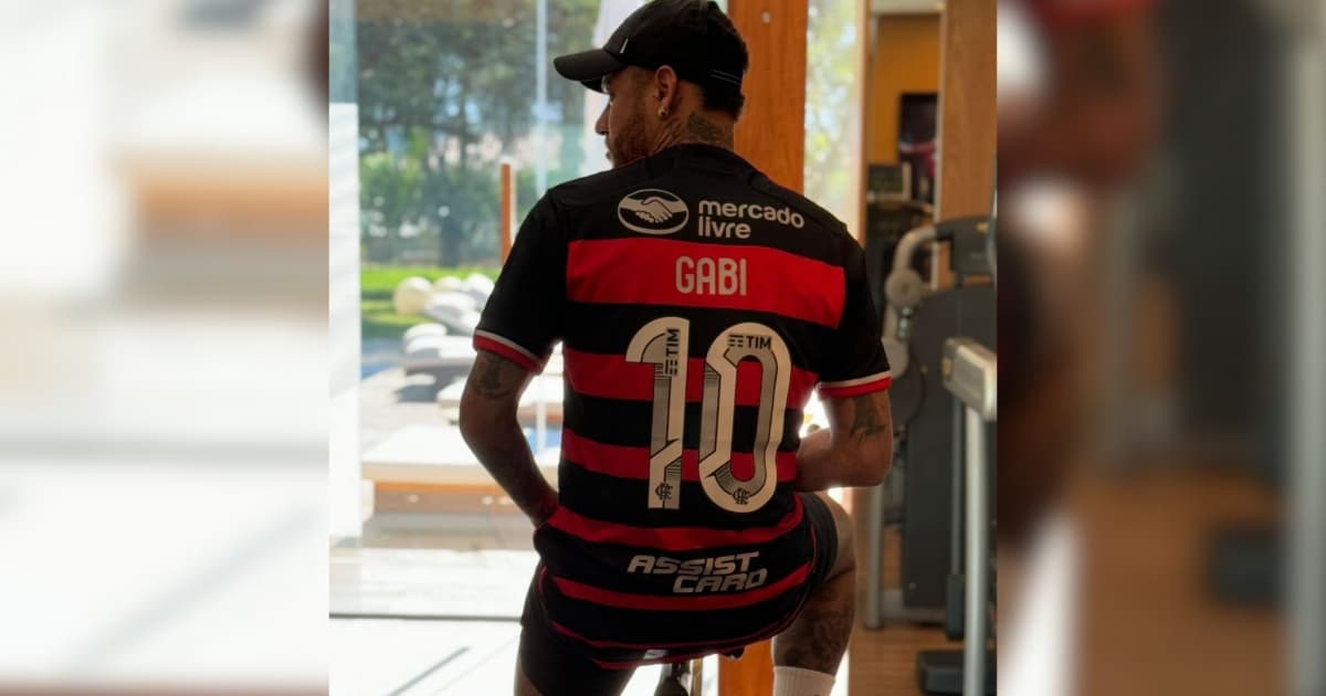 Neymar no Flamengo? Craque posta foto com camisa rubro-negra e causa alvoroço nas redes sociais