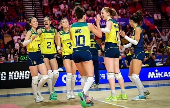 Com vitória sobre a Alemanha, Brasil mantém 100% na Liga das Nações feminina