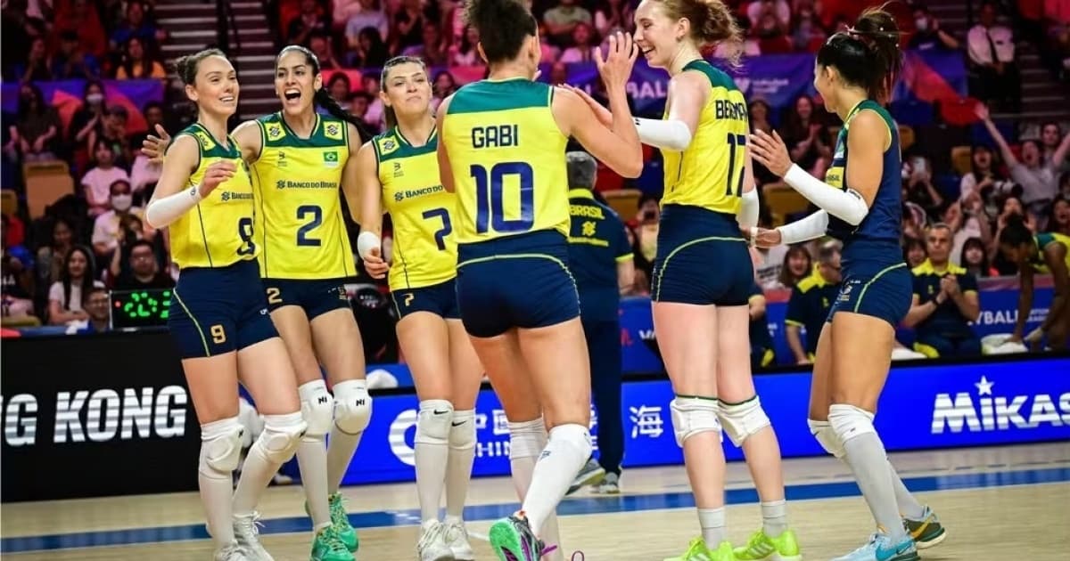 Com vitória sobre a Alemanha, Brasil mantém 100% na Liga das Nações feminina