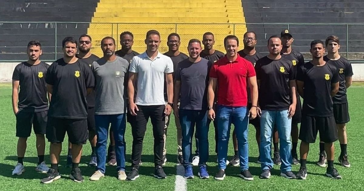 Novo diretor-técnico do Ypiranga, Dado Cavalcanti visita CT na Vila Canária pela primeira vez 