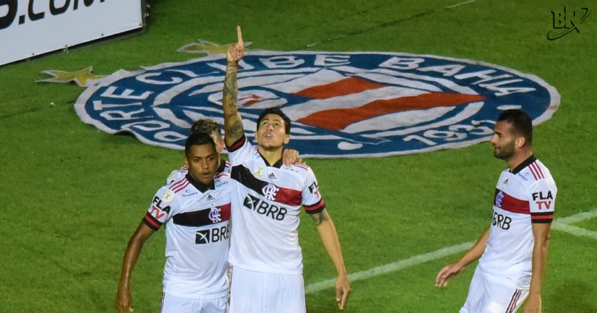 Carrasco, Pedro tem sete gols marcados contra o Bahia na carreira