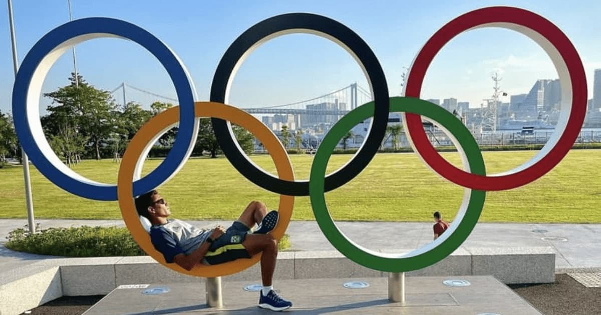 Thiago Monteiro comemora vaga nas olímpiadas de paris 2024