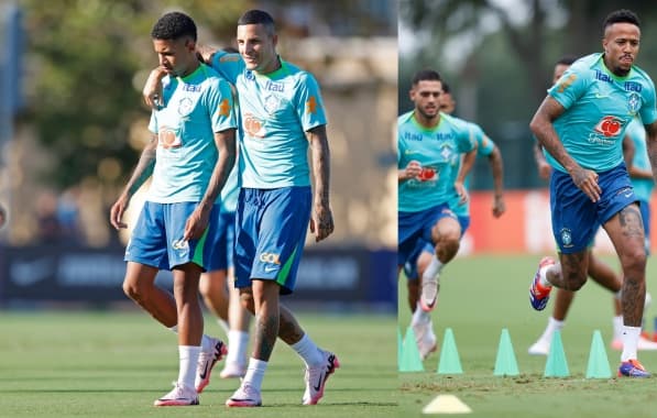 Éder Militão e Guilherme Arana devem ser novidades na estreia do Brasil pela Copa América