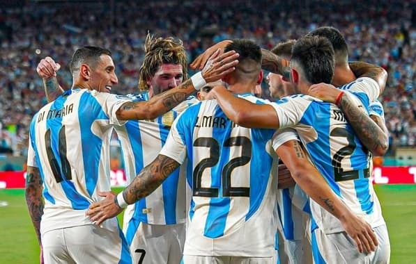 Argentina mantém 100% de aproveitamento e é a 1ª classificada às quartas de final na Copa América