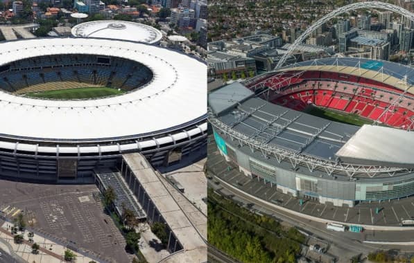 Com estádio do Flamengo em curso, Maracanã poderá seguir modelo do Wembley, da Inglaterra
