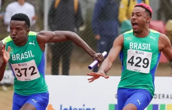 Brasil garante vaga Olímpica no revezamento 4x100m masculino