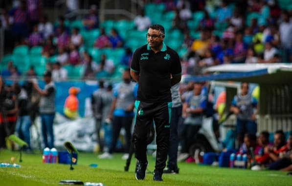 Em coletiva, Roger Machado diz que derrota para o Bahia "não tira confiança" do Juventude