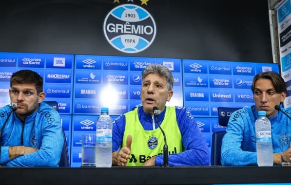 Renato Portaluppi cita dificuldade do Grêmio em jogar longe da Arena: "Não é a mesma coisa" 