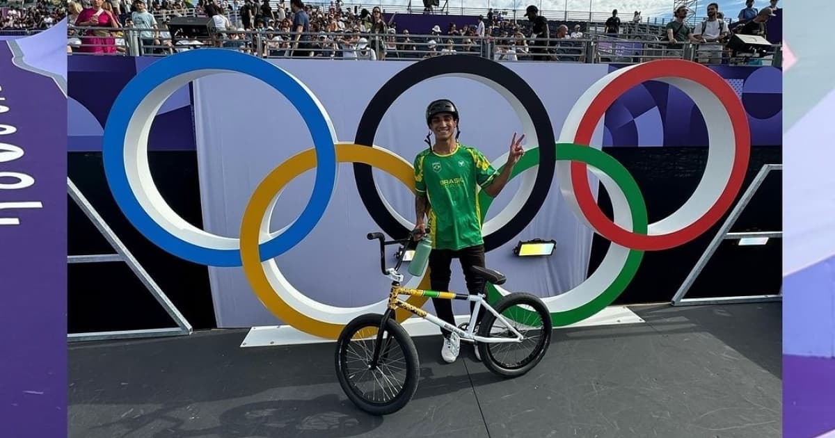 Paris-2024: Gustavo "Bala Loka" se garante na final do ciclismo BMX