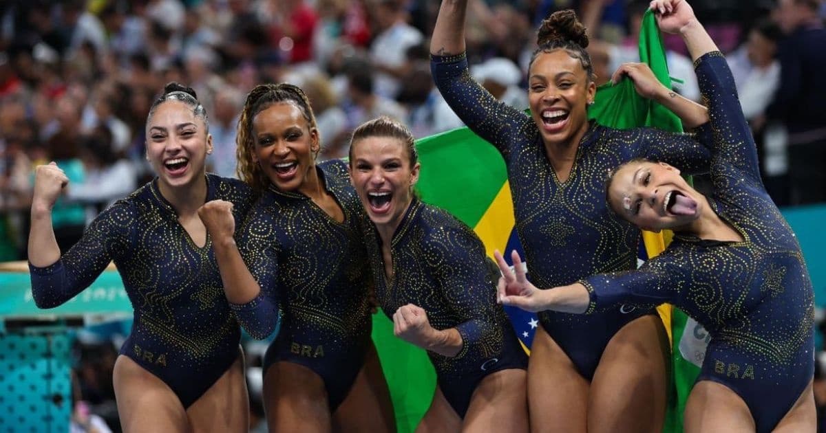 Time feminino de Ginástica Artística do Brasil nos Jogos Olímpicos de Paris 