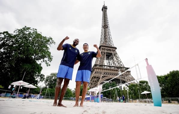 Paris-2024: Arthur e Evandro batem canadenses e avançam para as oitavas do vôlei de praia