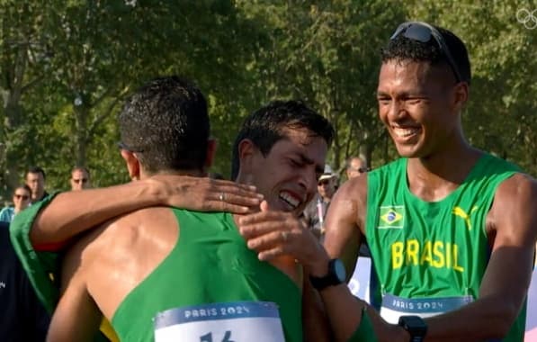 Paris-2024: "Me impediu de desistir", declara Max Gonçalves sobre Caio Bonfim, prata na Marcha Atlética