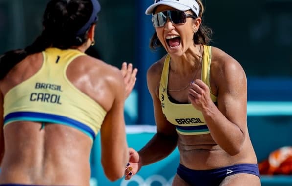 Paris-2024: Carol e Bárbara vencem holandesas no vôlei de praia 