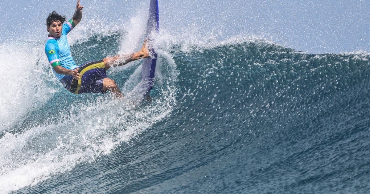 Gabriel Medina nos Jogos Olímpicos de Paris