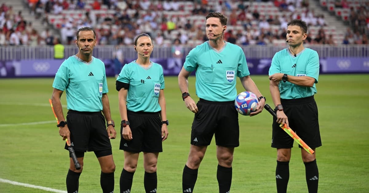 Equipe de arbitragem brasileira nos Jogos de Paris 2024