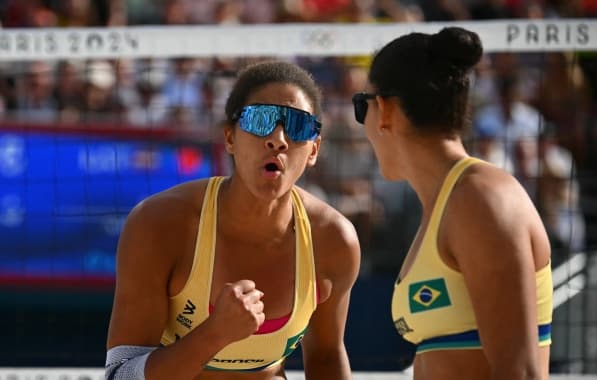 Paris-2024: Ana Patrícia e Duda atropelam dupla da Letônia e vão para semifinais do vôlei de praia