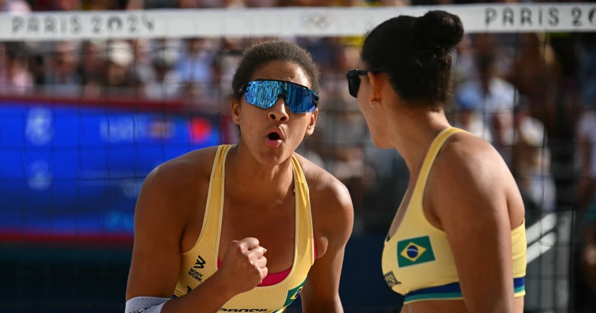 Ana Patrícia e Duda em ação nos Jogos de Paris 2024