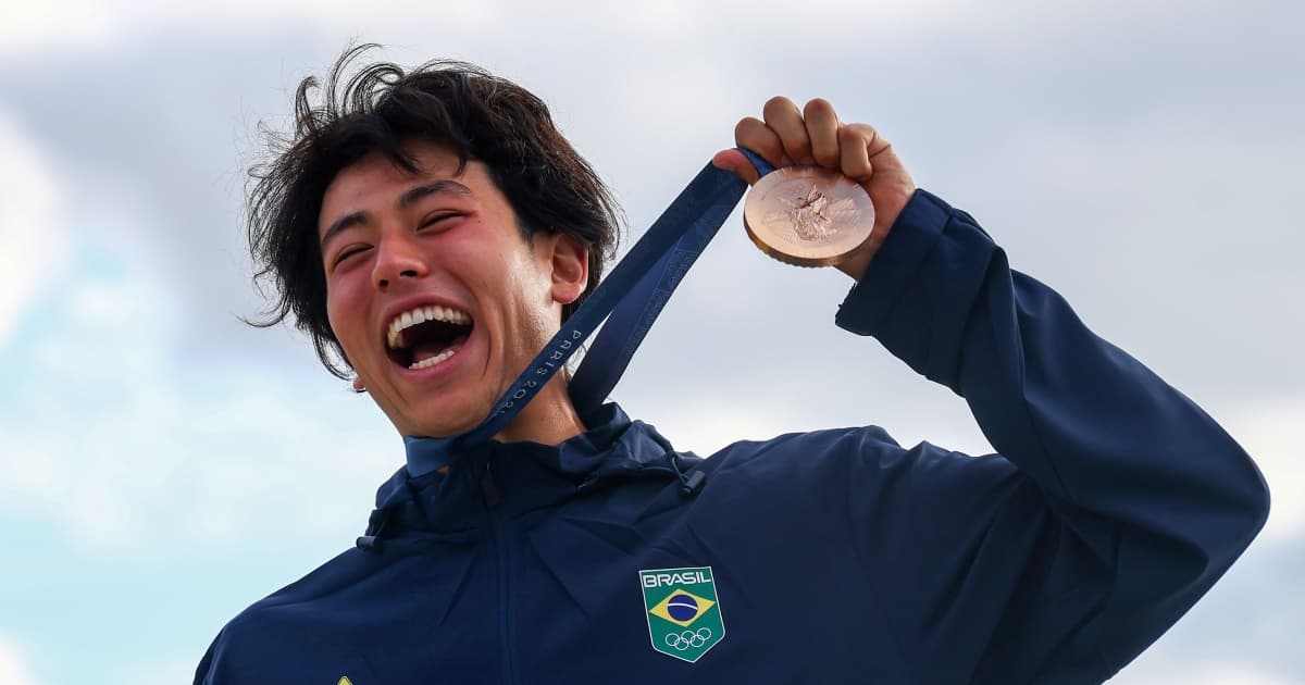 Augusto Akio nos Jogos Olímpicos de Paris