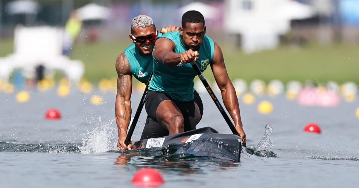 Paris-2024: Isaquias Queiroz e Jacky Goodman ficam em último na final da C2 500m