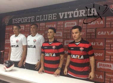 Novos contratados do Vitória são apresentados e já podem estrear contra o Bahia de Feira